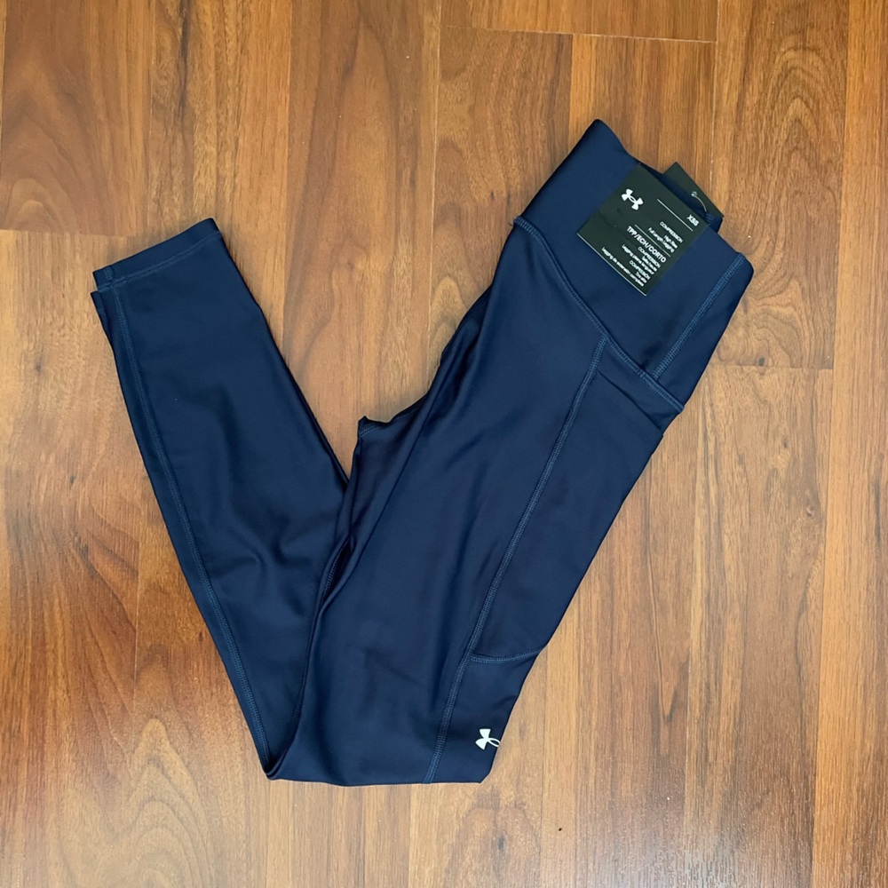 Under Armour Blue Leggings for Versatile Performance